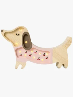 Lamper & Belysning|LittleLights Little Lights Lampe Hundehvalp, Pink