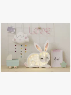 Lamper & Belysning|LittleLights Little Lights Lampe Kanin, Hvid