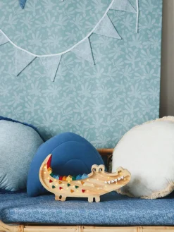 Lamper & Belysning|LittleLights Little Lights Lampe Krokodille, Caribbean Wood