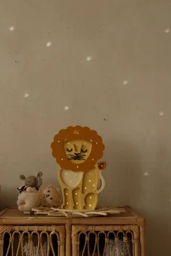 Lamper & Belysning|LittleLights Little Lights Lampe Løve, Gul