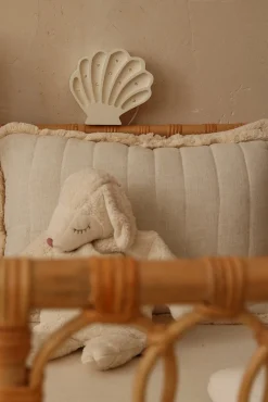 Lamper & Belysning|LittleLights Little Lights Lampe Muslingeskal, Hvid