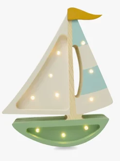Lamper & Belysning|LittleLights Little Lights Lampe Sejlbåd, Olive Tree