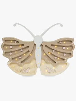 Lamper & Belysning|LittleLights Little Lights Lampe Sommerfugl, Brun