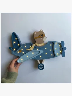 Lamper & Belysning|LittleLights Little Lights Lampe Vintage Flyvemaskine