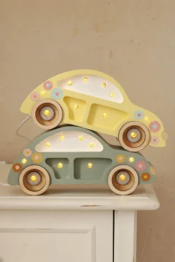 Lamper & Belysning|LittleLights Little Lights Mini Lampe Bil, Sunflower Gul