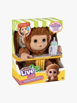 Interaktivt Legetøj|LittleLivePets Little Live Pets Interaktiv Bamse My Baby Monkey