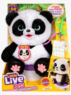 Interaktivt Legetøj|LittleLivePets Little Live Pets My Baby Panda  Interaktiv Bamse
