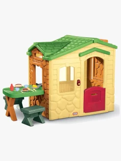 Udeleg|LittleTikes Little Tikes Legehus m. Bord Naturel