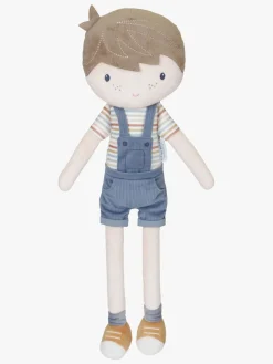 Dukker & Bamser|LittleDutch Blød Dukke Jim 35 cm Blå