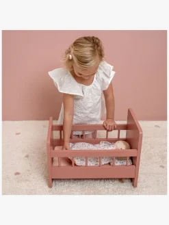 LittleDutch Dukker & Bamser-Dukkeseng med Sengesæt