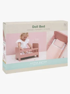 LittleDutch Dukker & Bamser-Dukkeseng med Sengesæt