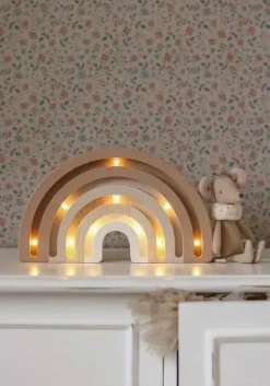 Lamper & Belysning|LittleLights Sengelampe Regnbue, Natur