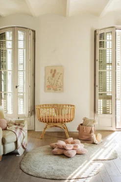 Børn LorenaCanals Gulvtæpper-Lorena Canals Gulvtæppe Puffy Lily 140x160