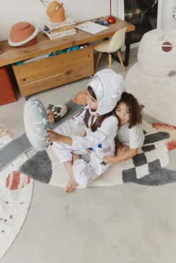 Interiør|LorenaCanals Lorena Canals Gulvtæppe Raket 85x135 Rød/Sort/Orange