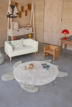 Gulvtæpper|LorenaCanals Lorena Canals Gulvtæppe Sea Turtle 110x130 Grøn