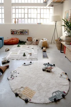 Gulvtæpper|LorenaCanals Lorena Canals Gulvtæppe Wheels Ø140 Flerfarvet