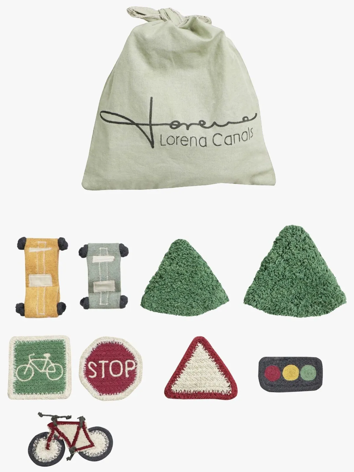 Børn LorenaCanals Interiør-Lorena Canals Legetæppe Eco-City 120x170