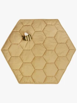 Interiør|LorenaCanals Lorena Canals Legetæppe Honeycomb Gul