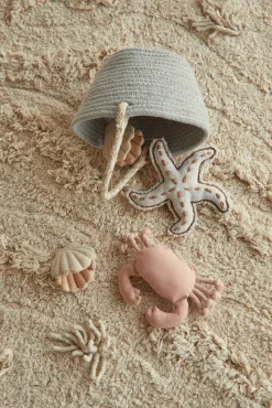 Interiør|LorenaCanals Lorena Canals Legetæppe Island Ø120 Lyserød/Blå