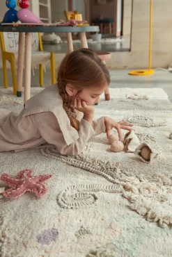 Interiør|LorenaCanals Lorena Canals Legetæppe Seabed 140x200 Beige