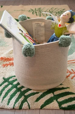 Opbevaring|LorenaCanals Lorena Canals Opbevaringskurv Bubbly, Natural-Green