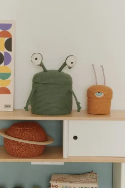 Opbevaring|LorenaCanals Lorena Canals Opbevaringskurv Alien Zog Grøn