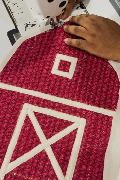 Opbevaring|LorenaCanals Lorena Canals Opbevaringskurv Bondegård Rød