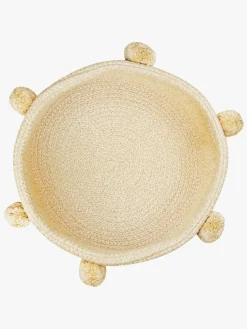 Børn LorenaCanals Opbevaring-Lorena Canals Opbevaringskurv Bakke, Guldfarvet