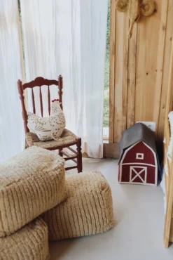 Børnemøbler|LorenaCanals Lorena Canals Puf, Haystack Beige