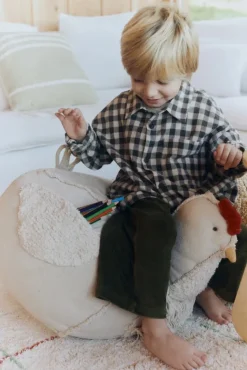 Børnemøbler|LorenaCanals Lorena Canals Puf Høne Beige