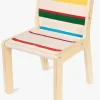 Børn LorenaCanals Børnemøbler-Lorena Canals Sillita Stol Kaarol, Natural/Multicolored