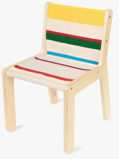 Børn LorenaCanals Børnemøbler-Lorena Canals Sillita Stol Kaarol, Natural/Multicolored