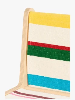 Børn LorenaCanals Børnemøbler-Lorena Canals Sillita Stol Kaarol, Natural/Multicolored