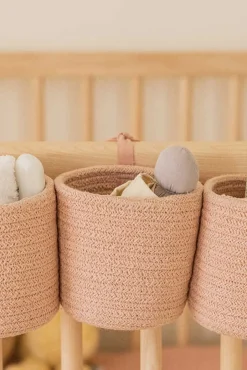 Børnesenge & Tilbehør|LorenaCanals Lorena Canals Tremmesengskurv Bobby, Vintage Nude