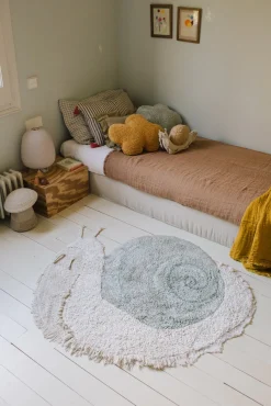 Gulvtæpper|LorenaCanals Lorena Canals  Vaskbart Dyretæppe 100x120 Snegl