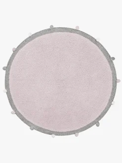 Børn LorenaCanals Gulvtæpper-Lorena Canals  Vaskbart Gulvtæppe 120 Bubbly, Lyserød/Grå