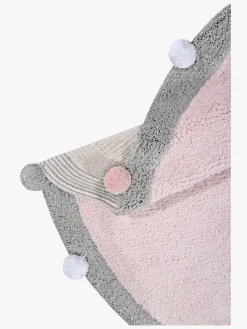 Børn LorenaCanals Gulvtæpper-Lorena Canals  Vaskbart Gulvtæppe 120 Bubbly, Lyserød/Grå