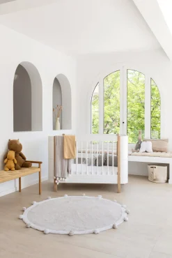 Gulvtæpper|LorenaCanals Lorena Canals  Vaskbart Gulvtæppe 120 Bubbly, Lysegrå