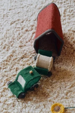 Børn LorenaCanals Interiør-Lorena Canals  Vaskbart Legetæppe Farm Fields