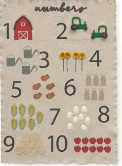 Interiør|LorenaCanals Lorena Canals Vægdekoration, Farm Numbers