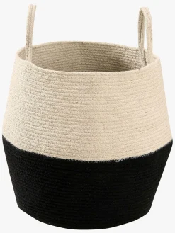 Opbevaring|LorenaCanals Lorena Canals Zoco Opbevaringskurv, Black-Natural