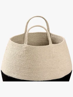 Opbevaring|LorenaCanals Lorena Canals Zoco Opbevaringskurv, Black-Natural