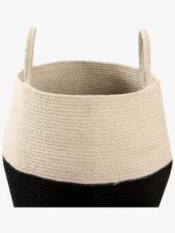 Opbevaring|LorenaCanals Lorena Canals Zoco Opbevaringskurv, Black-Natural