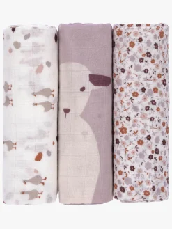 Interiør|Lässig Heavenly Swaddle Tæpper 80x80, MultiFlowers