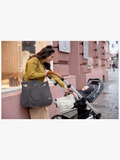 Interiør|Lässig Interlock Tæppe 80x80, Striped grey