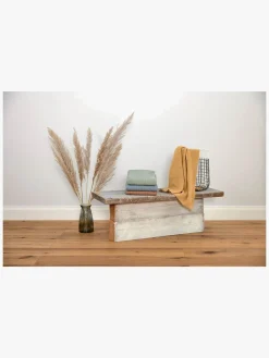 Interiør|Lässig Strikket Tæppe 80x100, Nubs Camel Beige