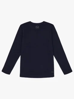 Overdele|LucaLola Luca & Lola Abel Langærmet T-Shirt 2-pak, Navy/Stripes Blå