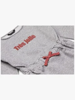 Børn LucaLola Kjoler & Tunikaer-Luca & Lola Abele Kjole, Grey Melange