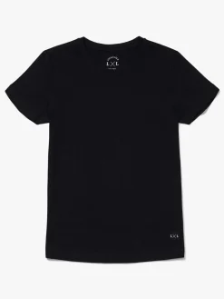 Overdele|LucaLola Luca & Lola Adelmo T-Shirt 2-pak, Black/White Sort/Hvid