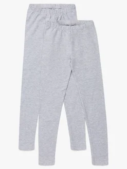 Underdele|LucaLola Luca & Lola Agata Leggings 2-pak, Grey Melange Grå